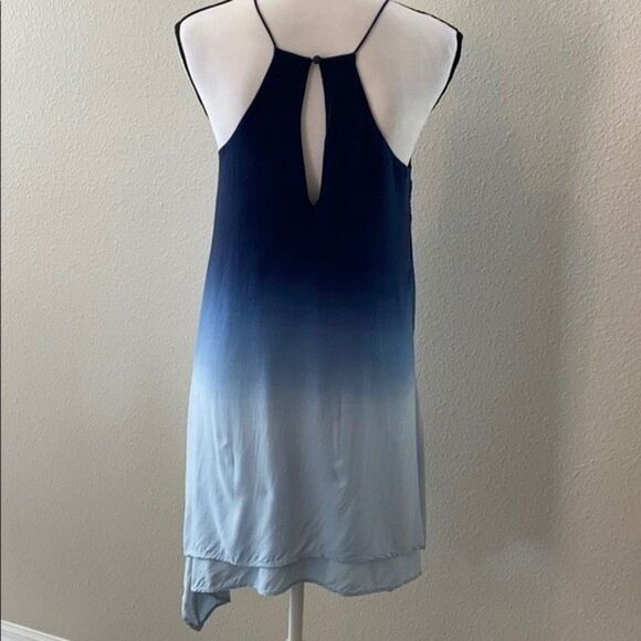 Blu Pepper Blue Ombré sundress sz S - Picture 2 of 7